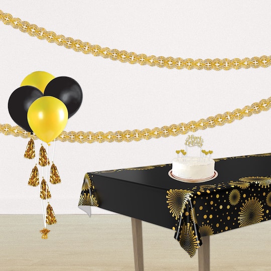 Beistle 12ft. Gold Metallic Garland